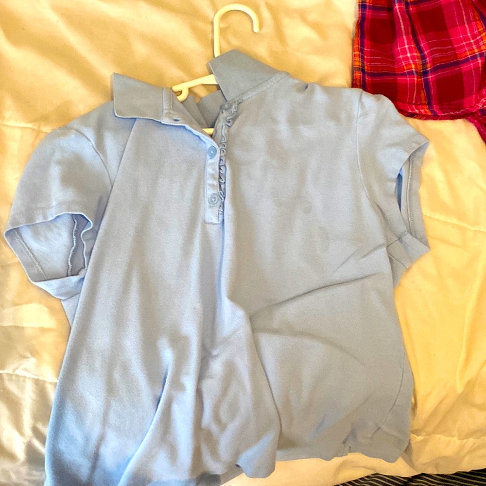 Formal blue shirt